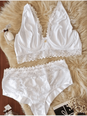 conjunto lingerie plus sem bojo